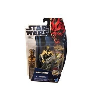 2012 Hasbro Star Wars The Clone Wars SAVAGE OPRESS Figure - NEW Sealed